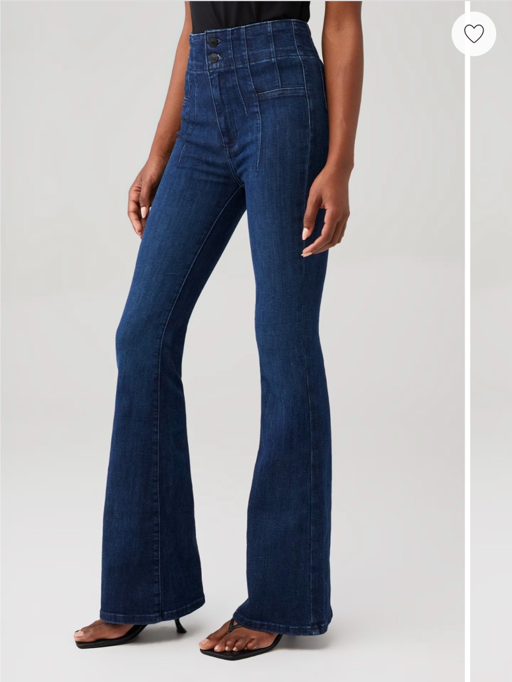 Free People We The Free Jayde High-Rise Flare Jeans 25 in Night Sky